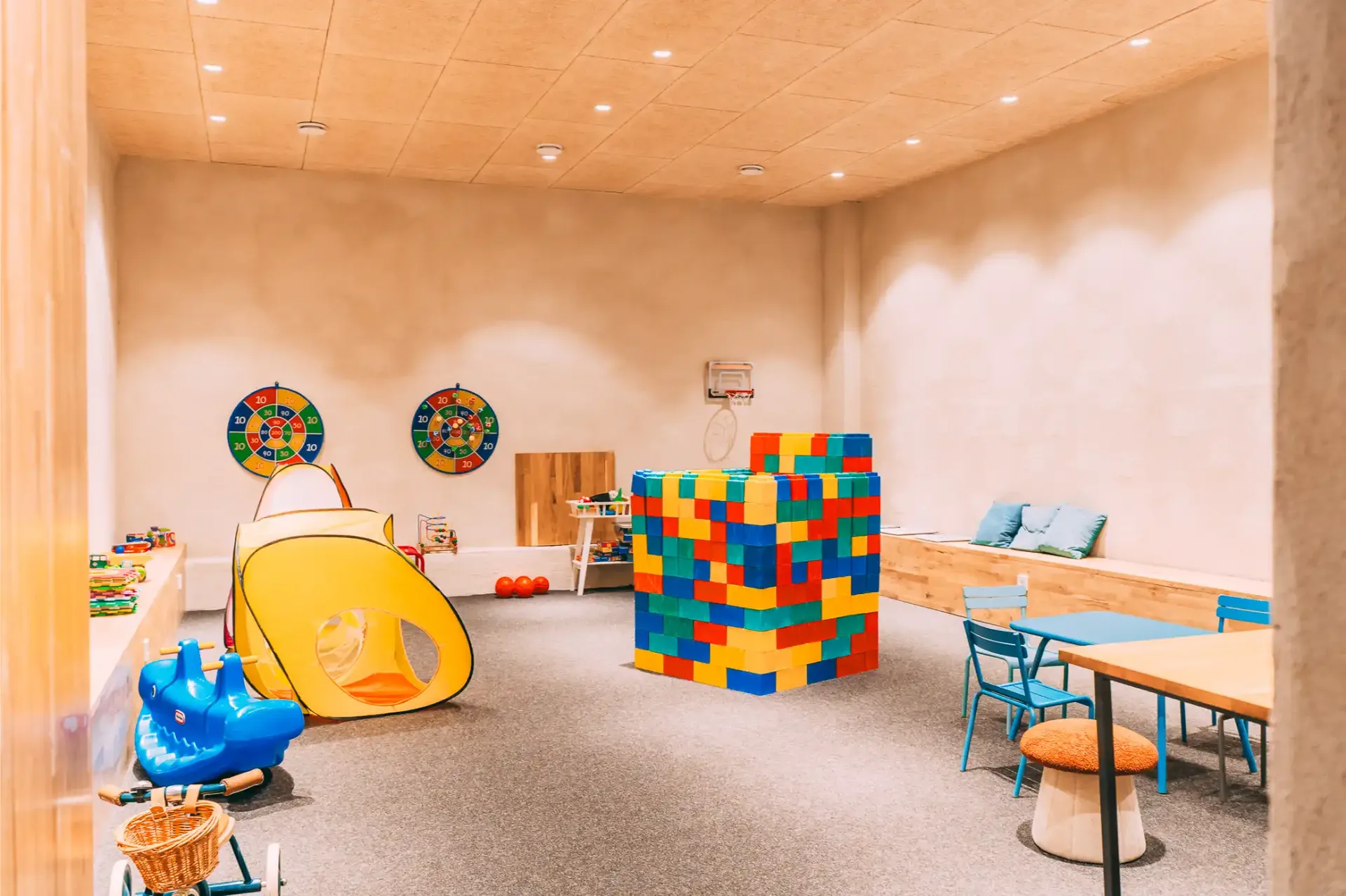 Speelkamer op Gut Hügle